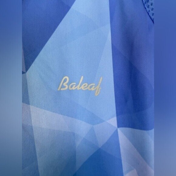 BALEAF Ocean Blue Women's Short‎ Sleeve Cycling Jersey Full Zip Size XL - Picture 11 of 14